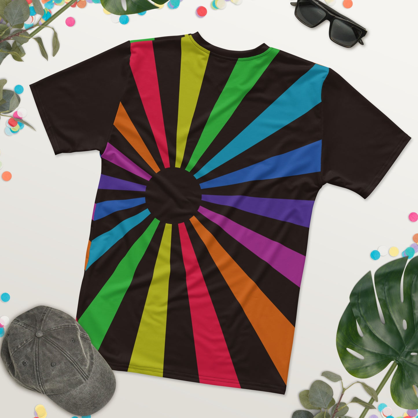 Men's T-shirt "Black Rainbowrise"