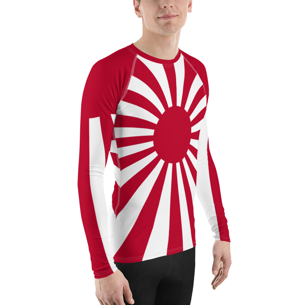Men's Rash Guard "SUNRISE" produced by HINOMARU-HONPO