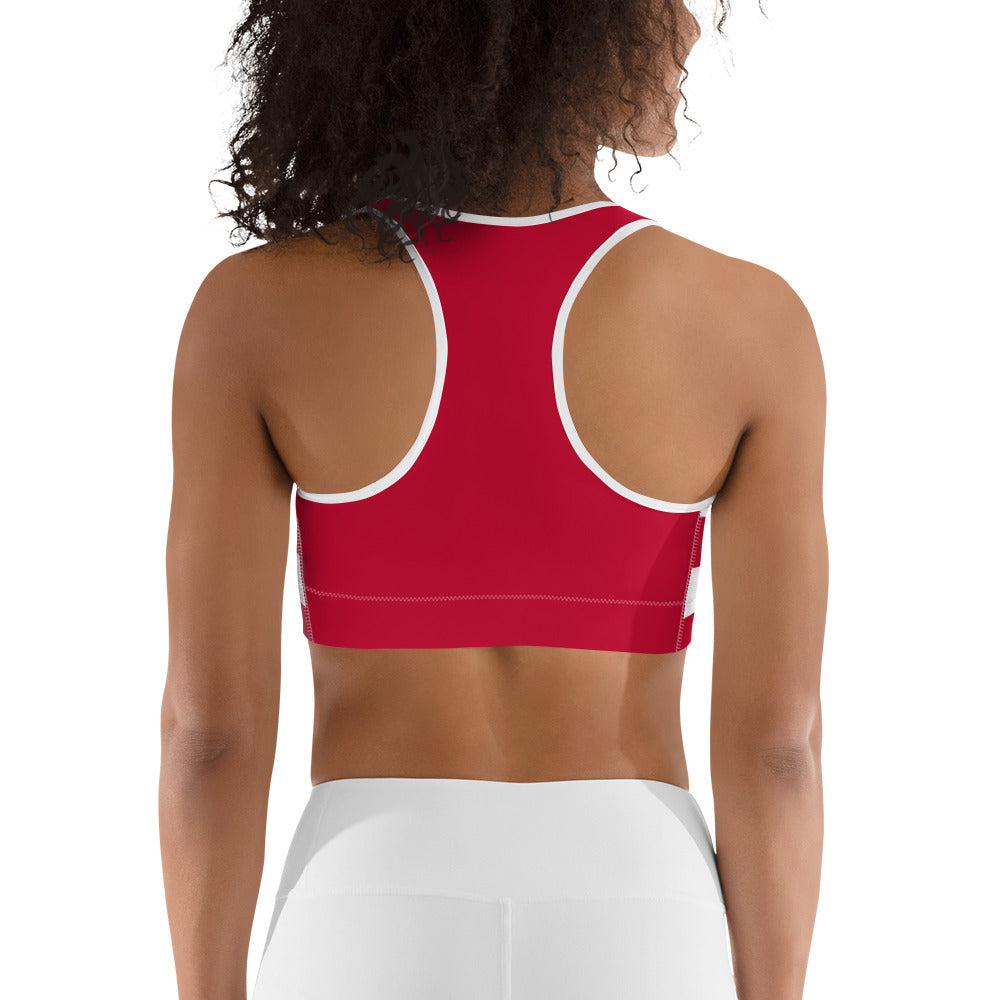 Sports bra "SUNRISE" produced by HINOMARU-HONPO