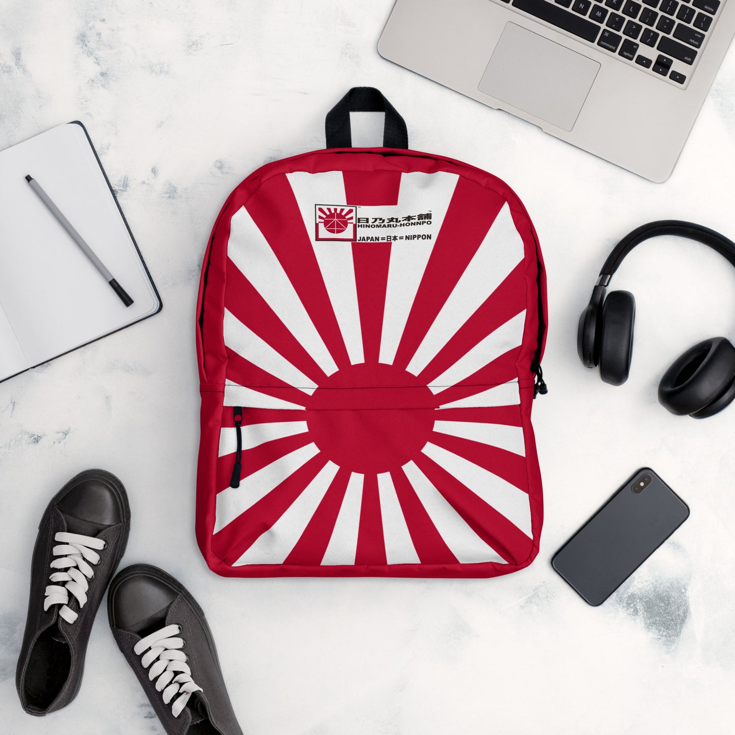 Backpack "SUNRISE" produced by HINOMARU-HONPO