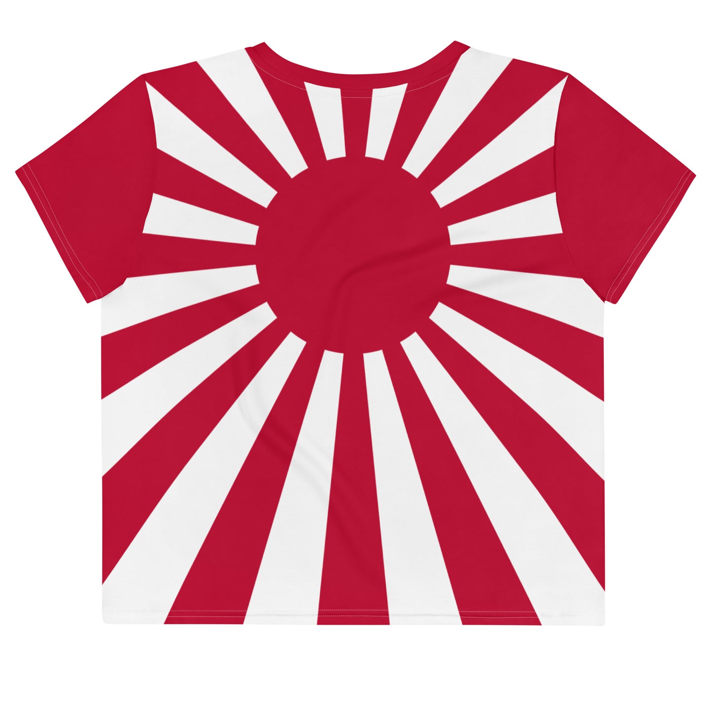 All-Over Print Crop Tee "SUNRISE" produced by HINOMARU-HONPO