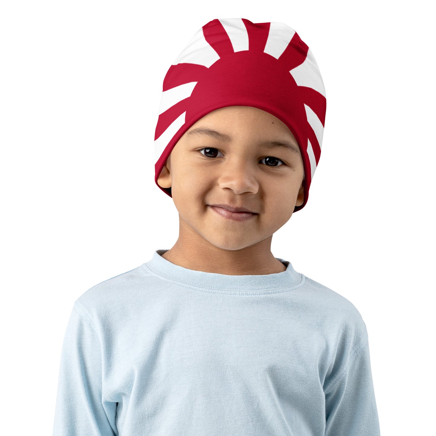 All-Over Print Kids Beanie "SUNRISE" produced by HINOMARU-HONPO