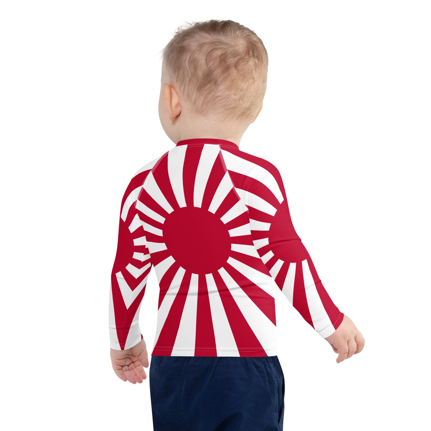 Kids Rash Guard "SUNRISE" produced by HINOMARU-HONPO