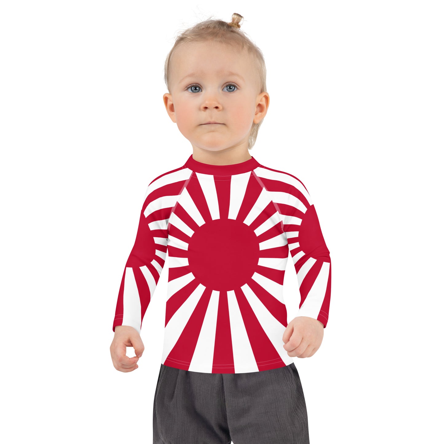 Kids Rash Guard "SUNRISE" produced by HINOMARU-HONPO