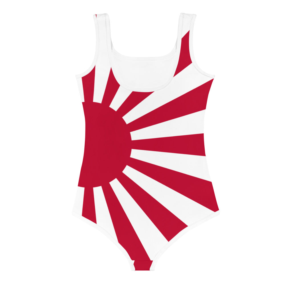 All-Over Print Kids Swimsuit "SUNRISE" produced by HINOMARU-HONPO