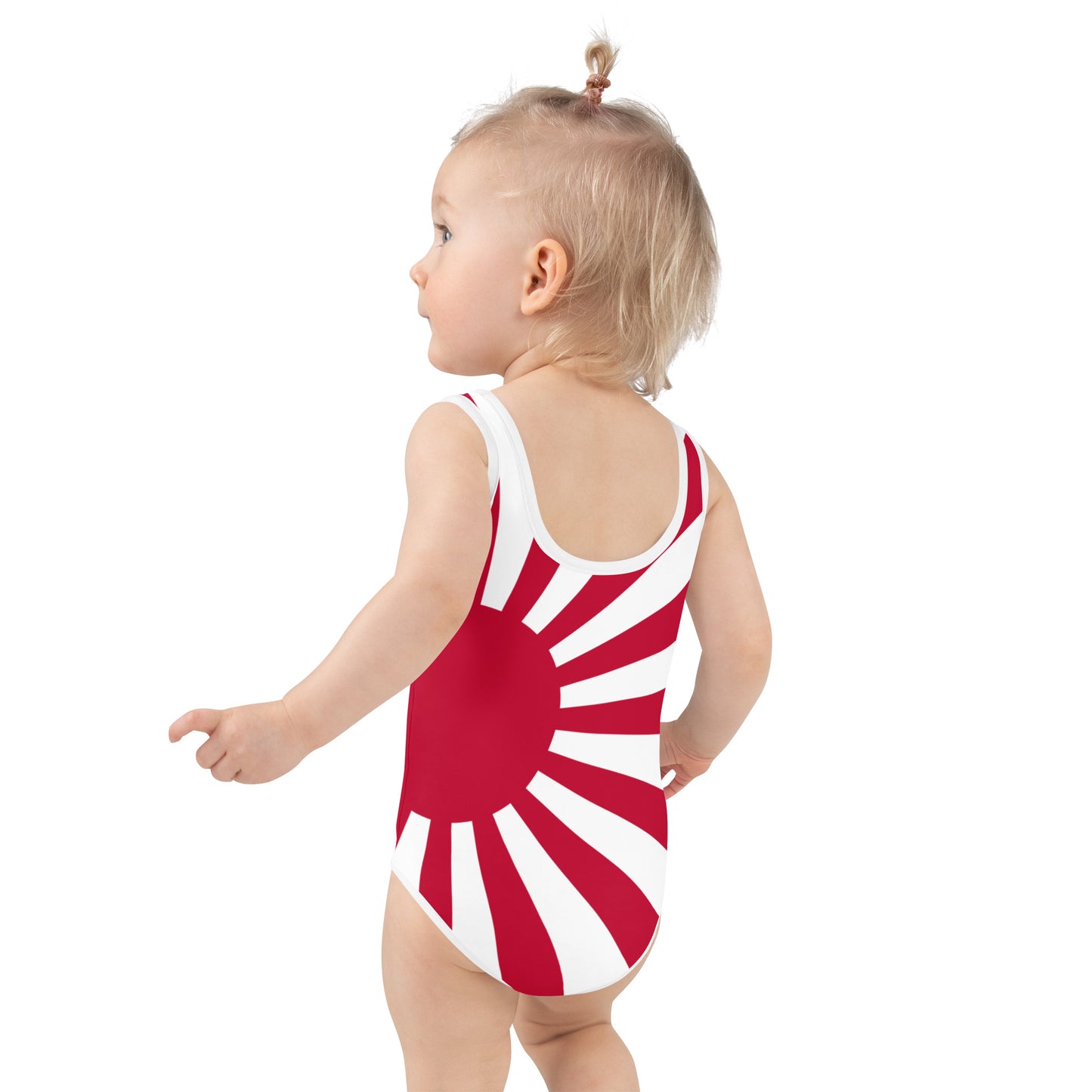 All-Over Print Kids Swimsuit "SUNRISE" produced by HINOMARU-HONPO