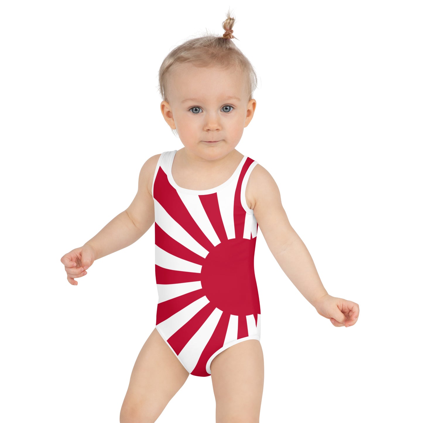 All-Over Print Kids Swimsuit "SUNRISE" produced by HINOMARU-HONPO