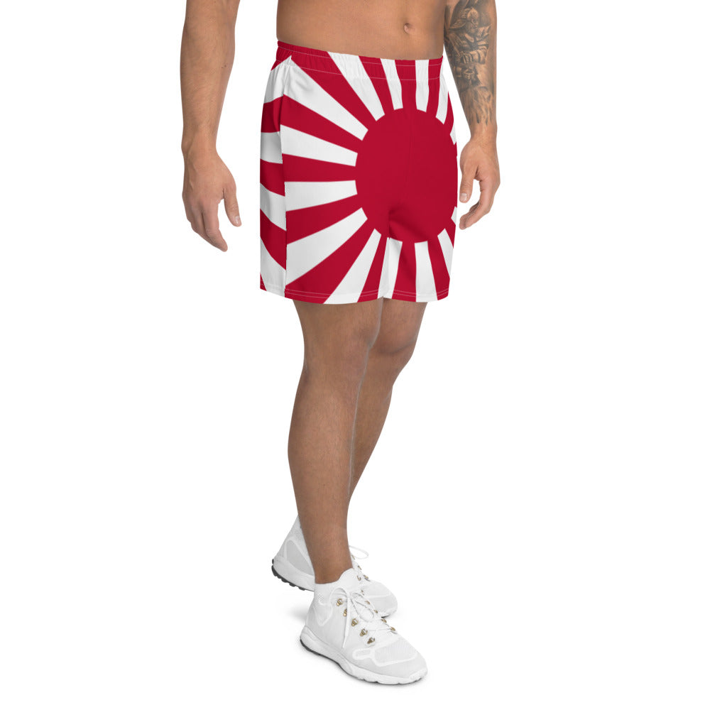 Men's Athletic Long Shorts "SUNRISE" produced by HINOMARU-HONPO