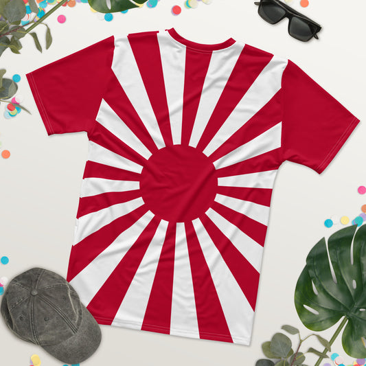 Men's T-shirt "SUNRISE" produced by HINOMARU-HONPO