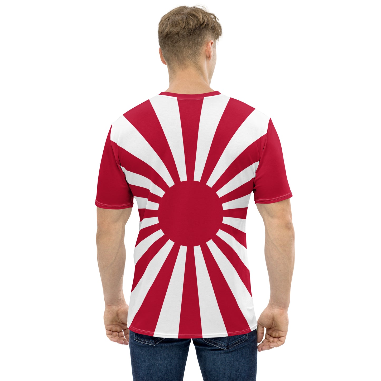 Men's T-shirt "SUNRISE" produced by HINOMARU-HONPO