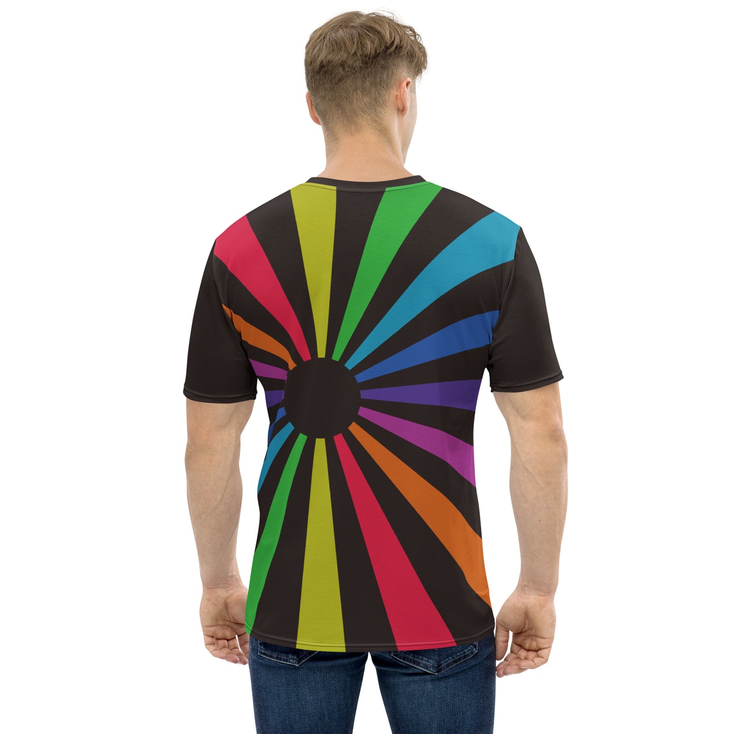 Men's T-shirt "Black Rainbowrise"