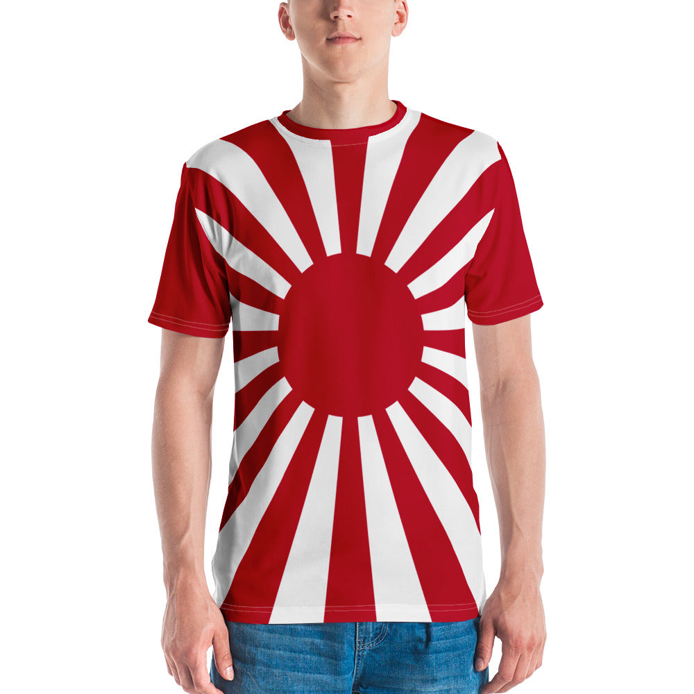 Men's T-shirt "SUNRISE" produced by HINOMARU-HONPO