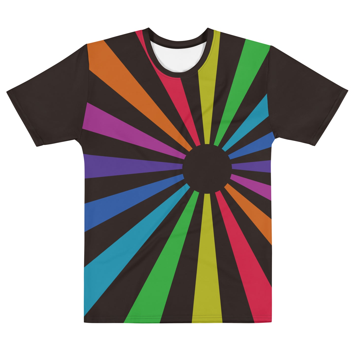 Men's T-shirt "Black Rainbowrise"