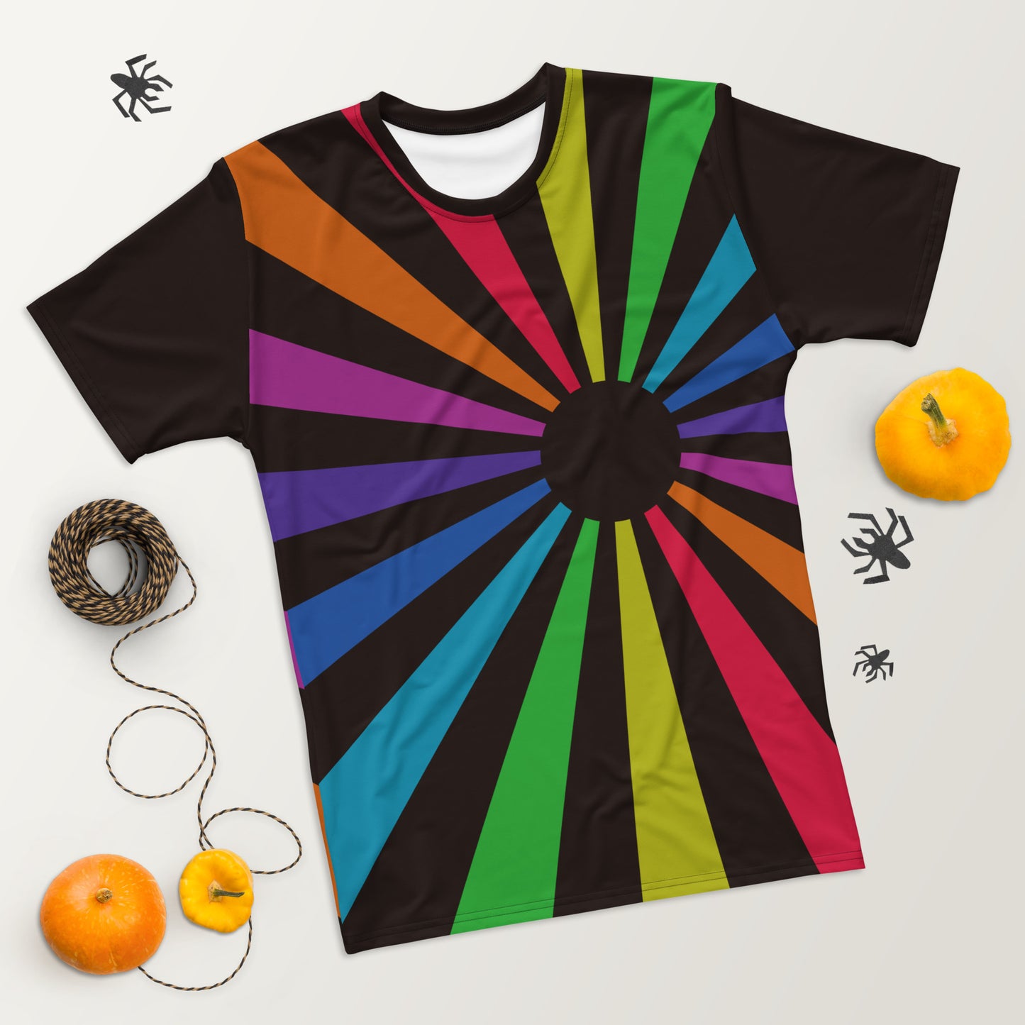 Men's T-shirt "Black Rainbowrise"