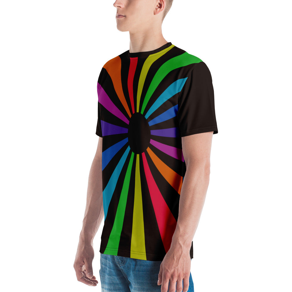 Men's T-shirt "Black Rainbowrise"