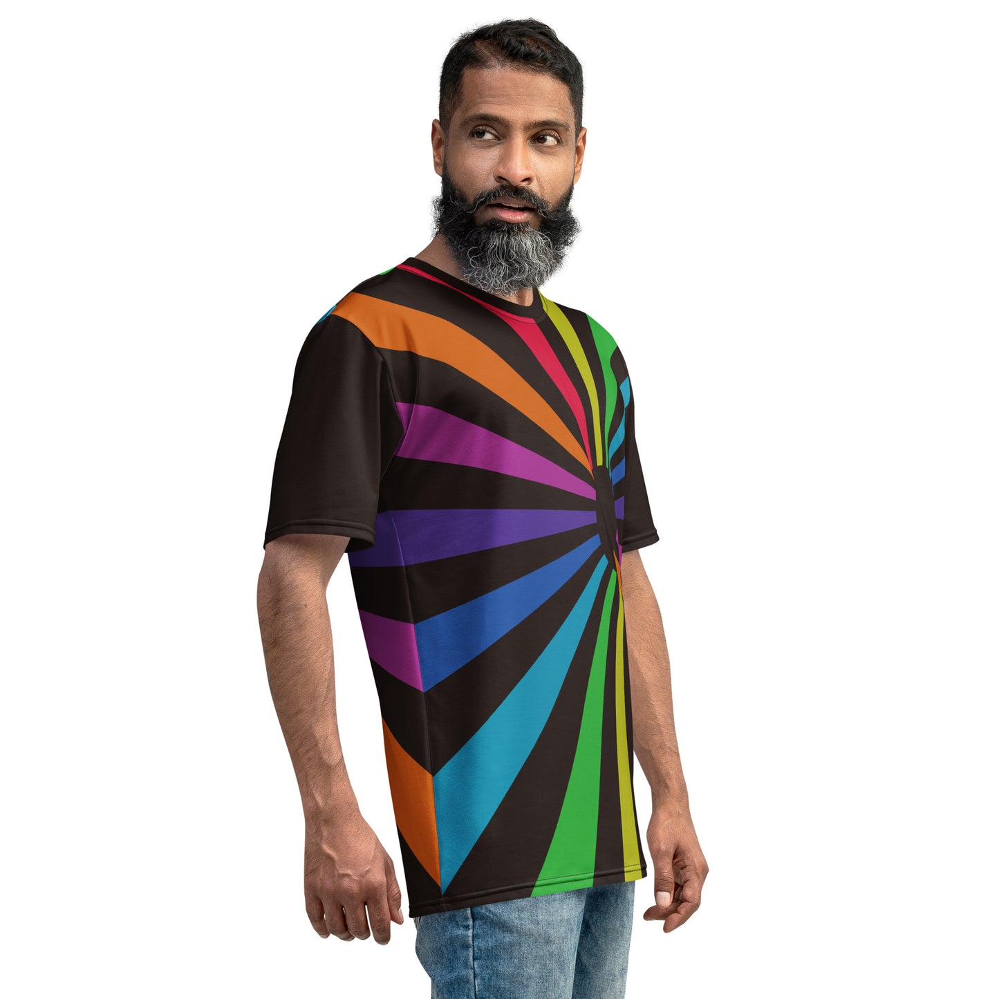 Men's T-shirt "Black Rainbowrise"