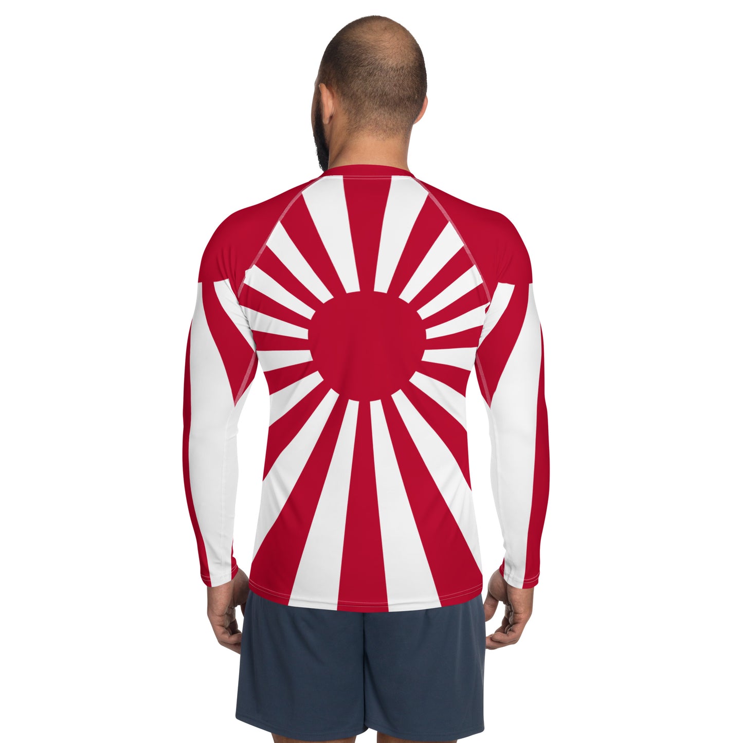 Men's Rash Guard "SUNRISE" produced by HINOMARU-HONPO