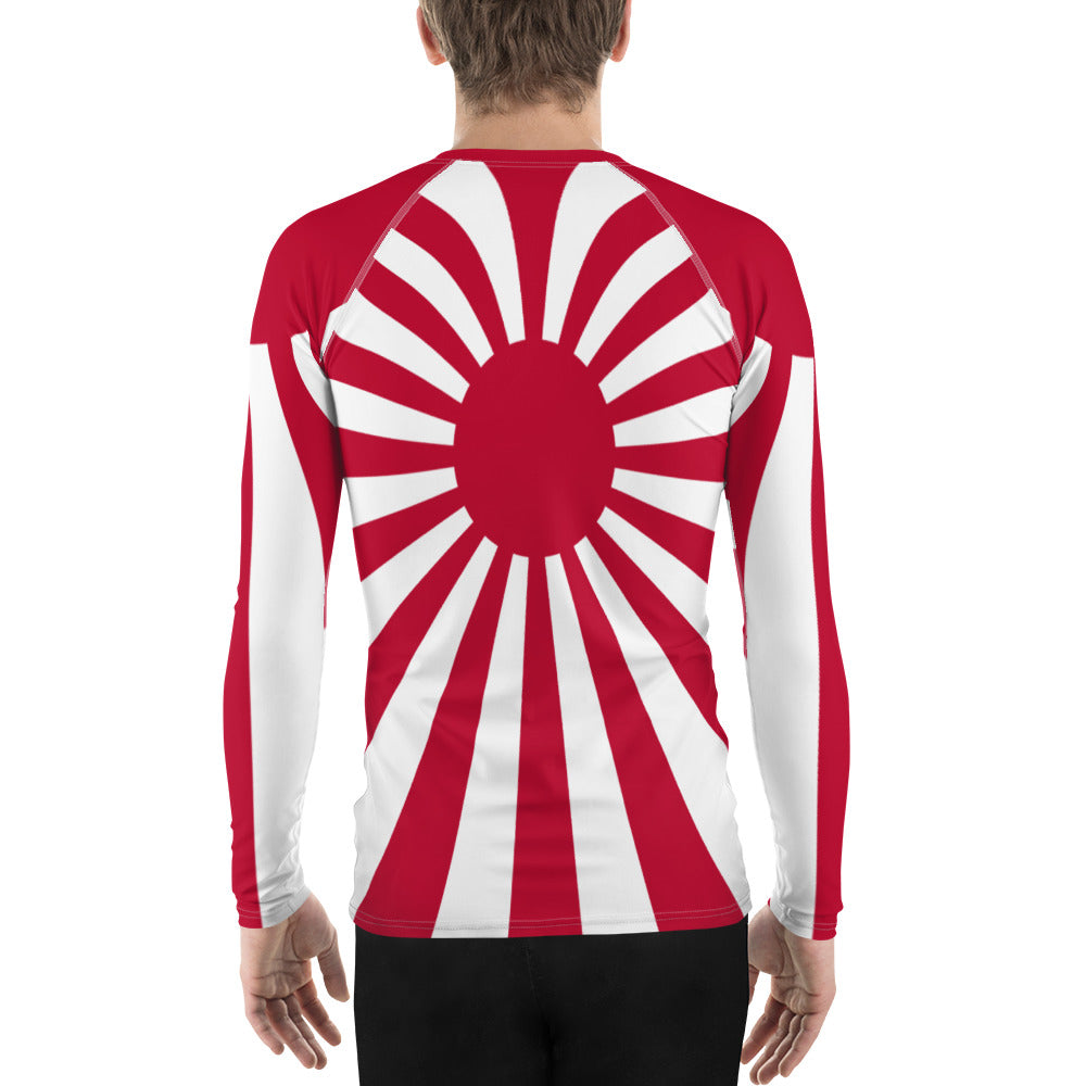 Men's Rash Guard "SUNRISE" produced by HINOMARU-HONPO