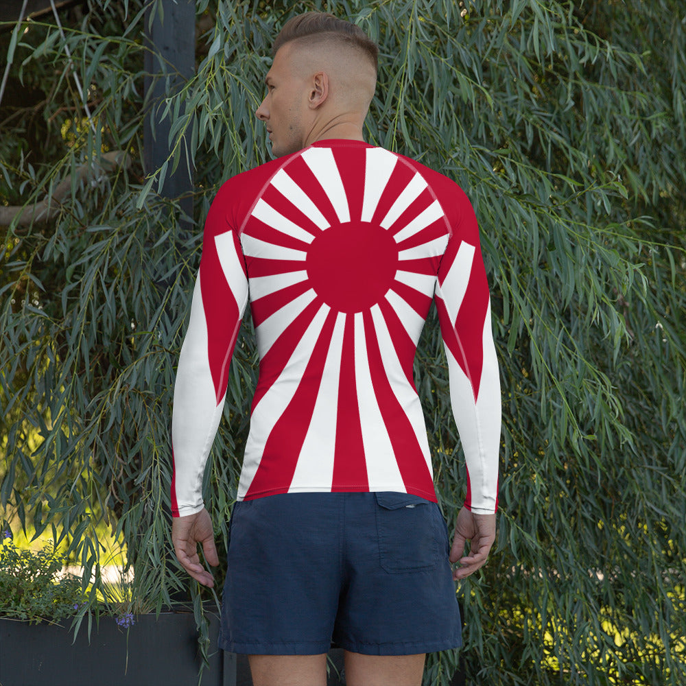 Men's Rash Guard "SUNRISE" produced by HINOMARU-HONPO