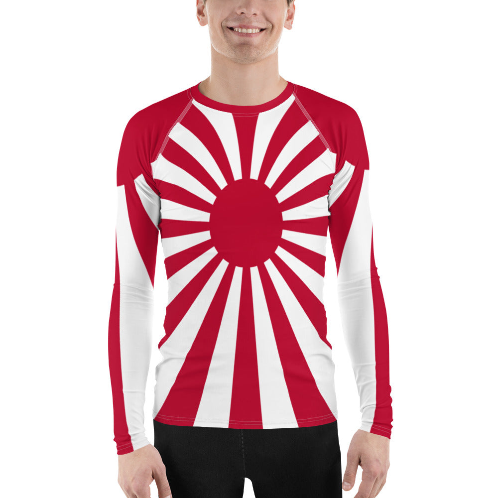 Men's Rash Guard "SUNRISE" produced by HINOMARU-HONPO