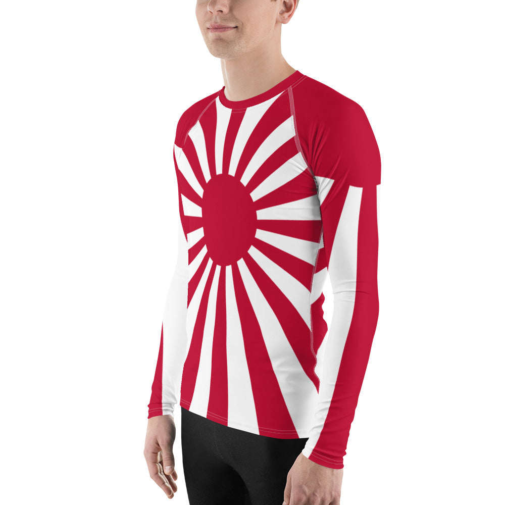 Men's Rash Guard "SUNRISE" produced by HINOMARU-HONPO