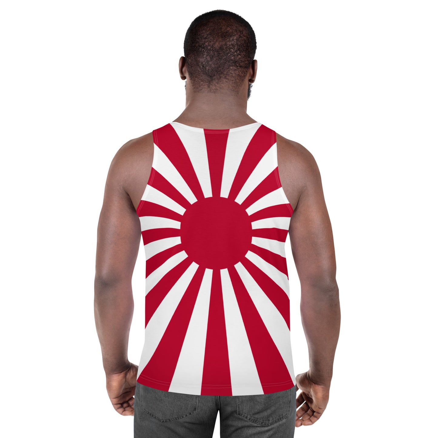 Unisex Tank Top "SUNRISE" produced by HINOMARU-HONPO