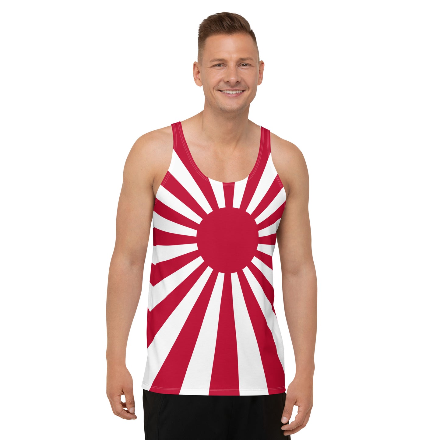 Unisex Tank Top "SUNRISE" produced by HINOMARU-HONPO