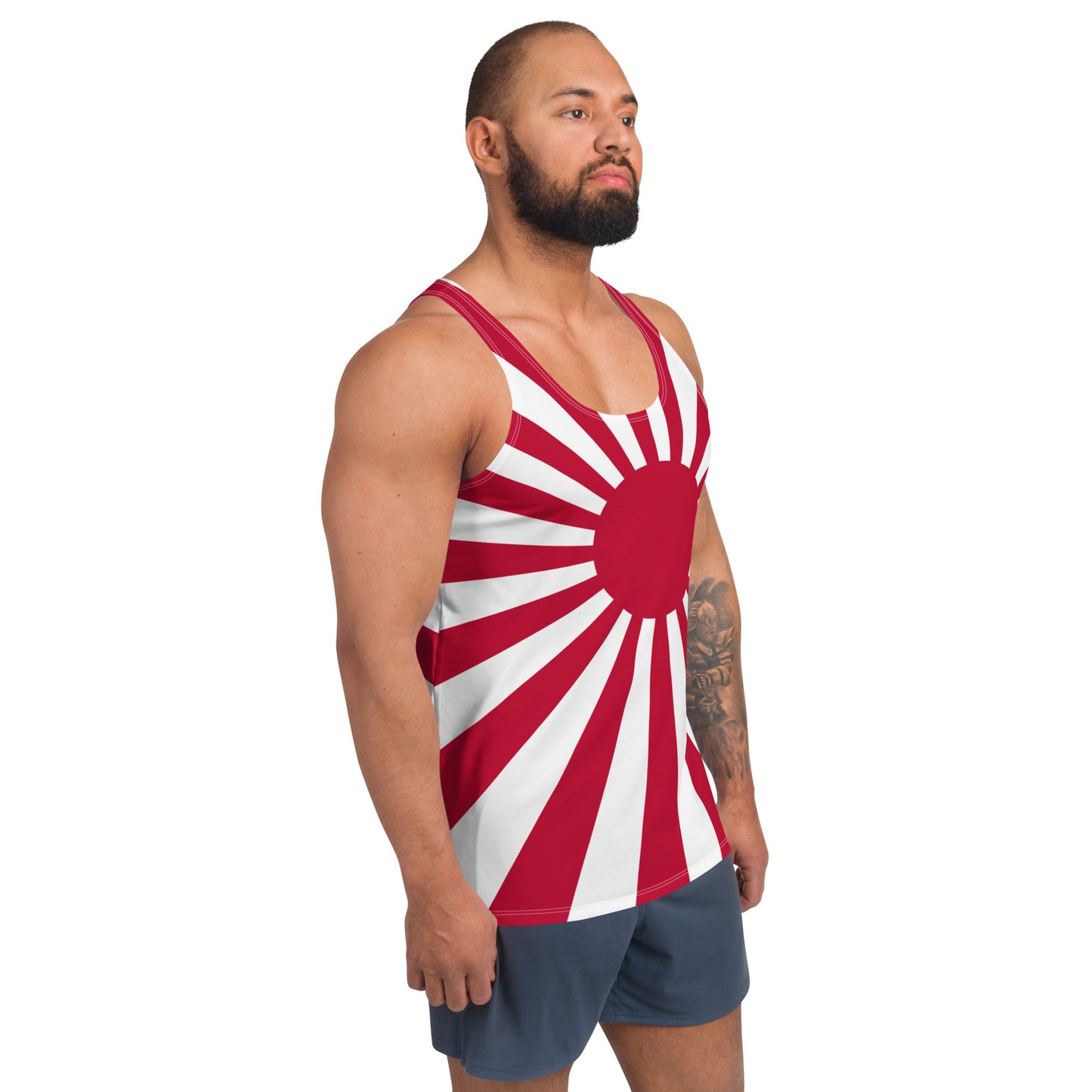 Unisex Tank Top "SUNRISE" produced by HINOMARU-HONPO