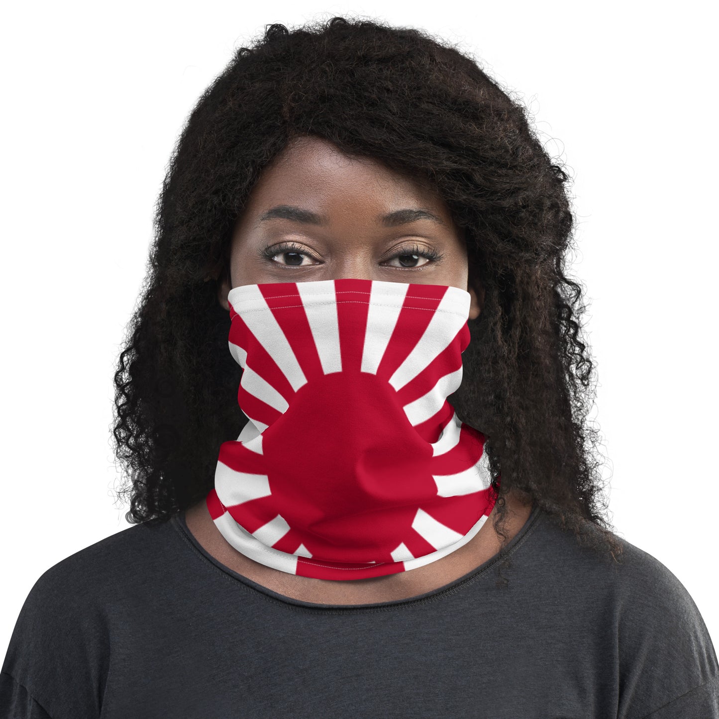 Neck Gaiter "SUNRISE" produced by HINOMARU-HONPO