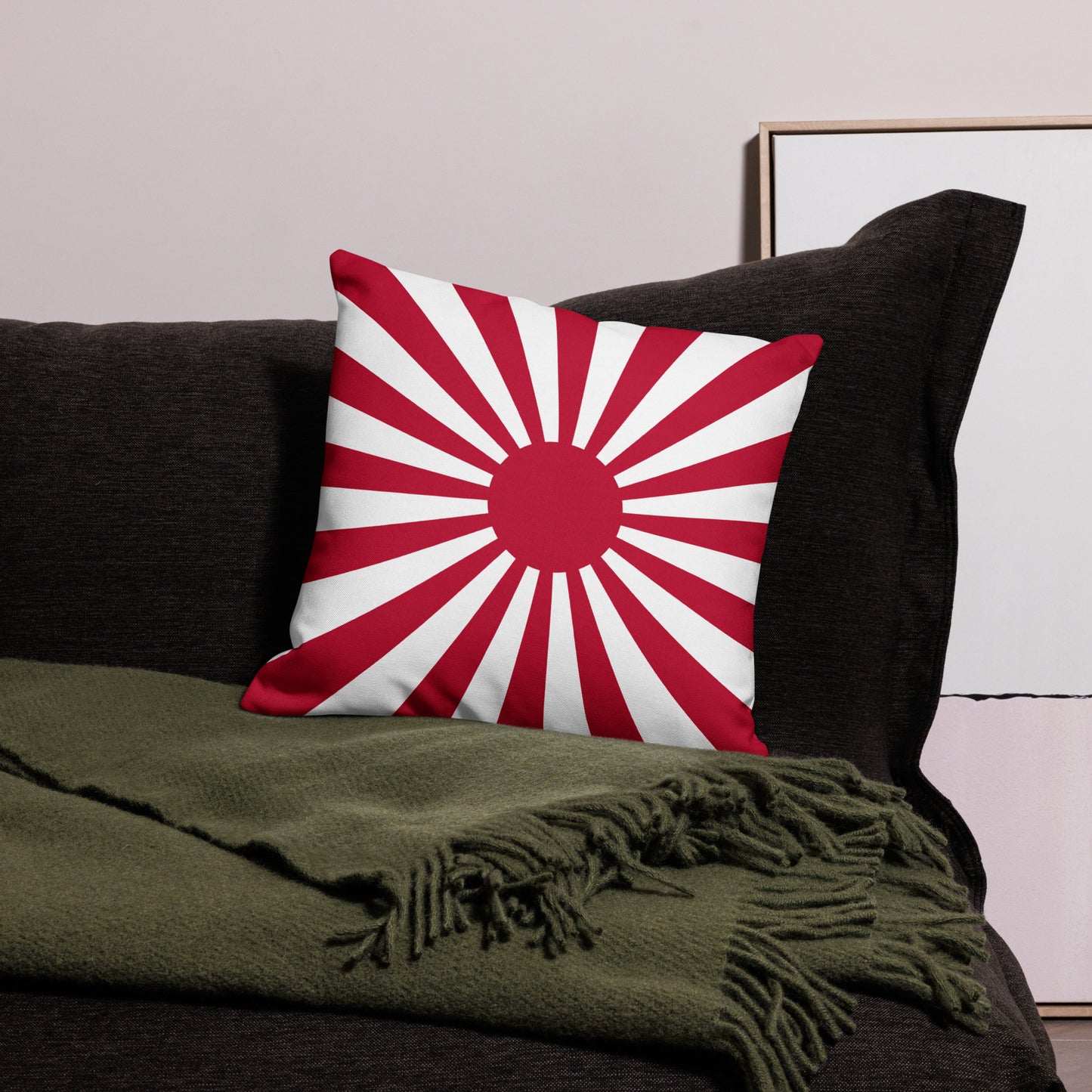 Premium Pillow Case "HINOMARU-HONPO"