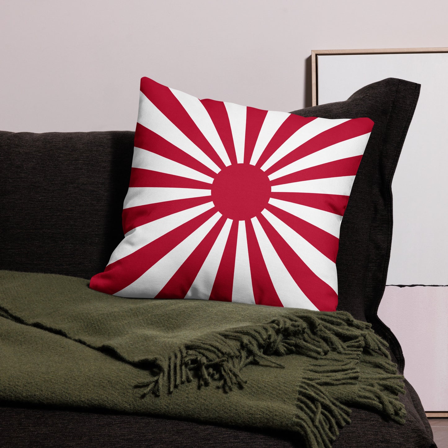 Premium Pillow Case "HINOMARU-HONPO"