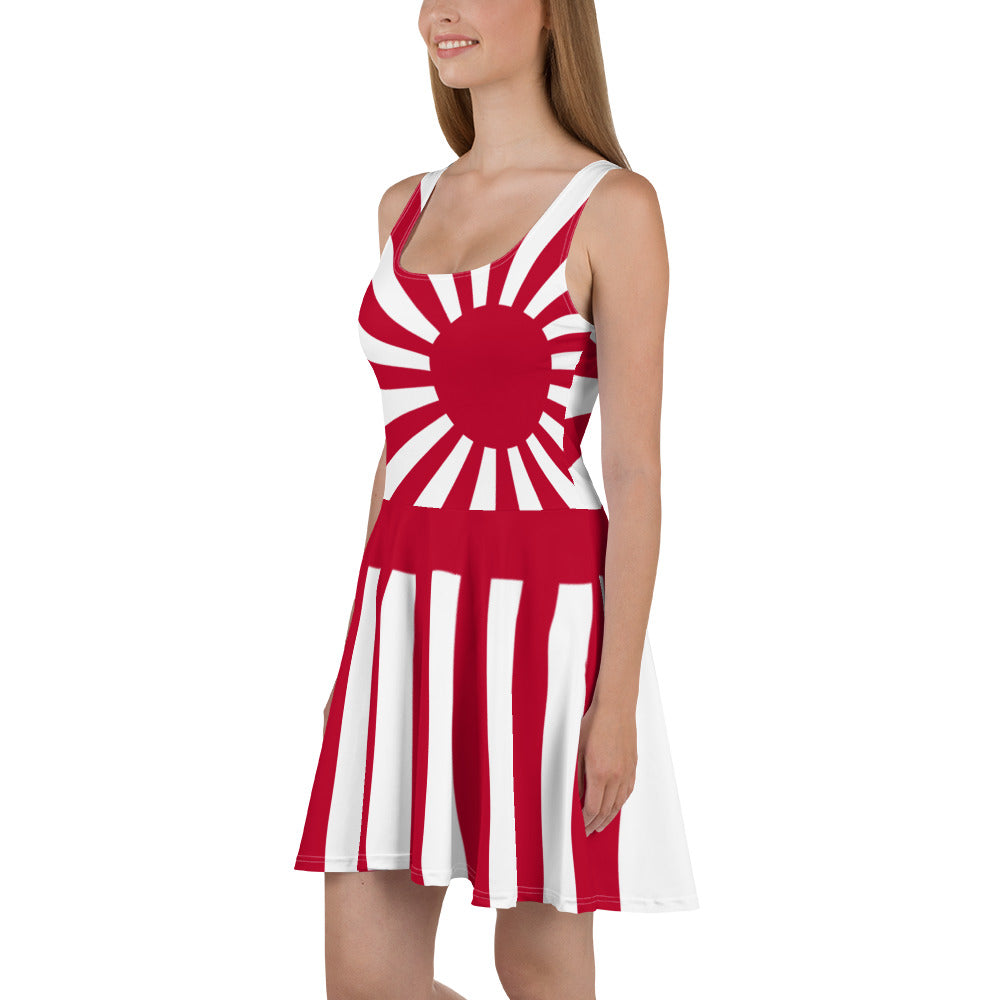 Skater Dress "SUNRISE" produced by HINOMARU-HONPO