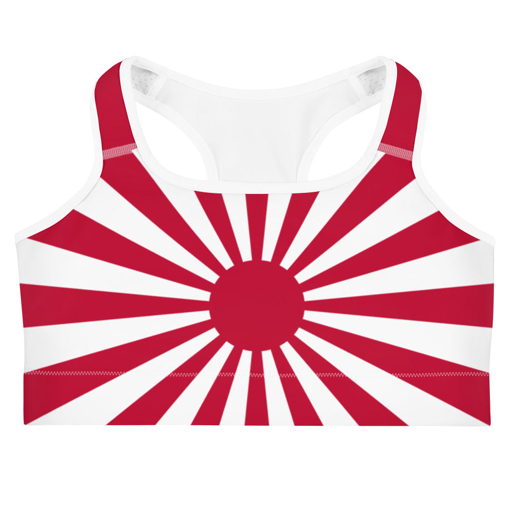 Sports bra "SUNRISE" produced by HINOMARU-HONPO