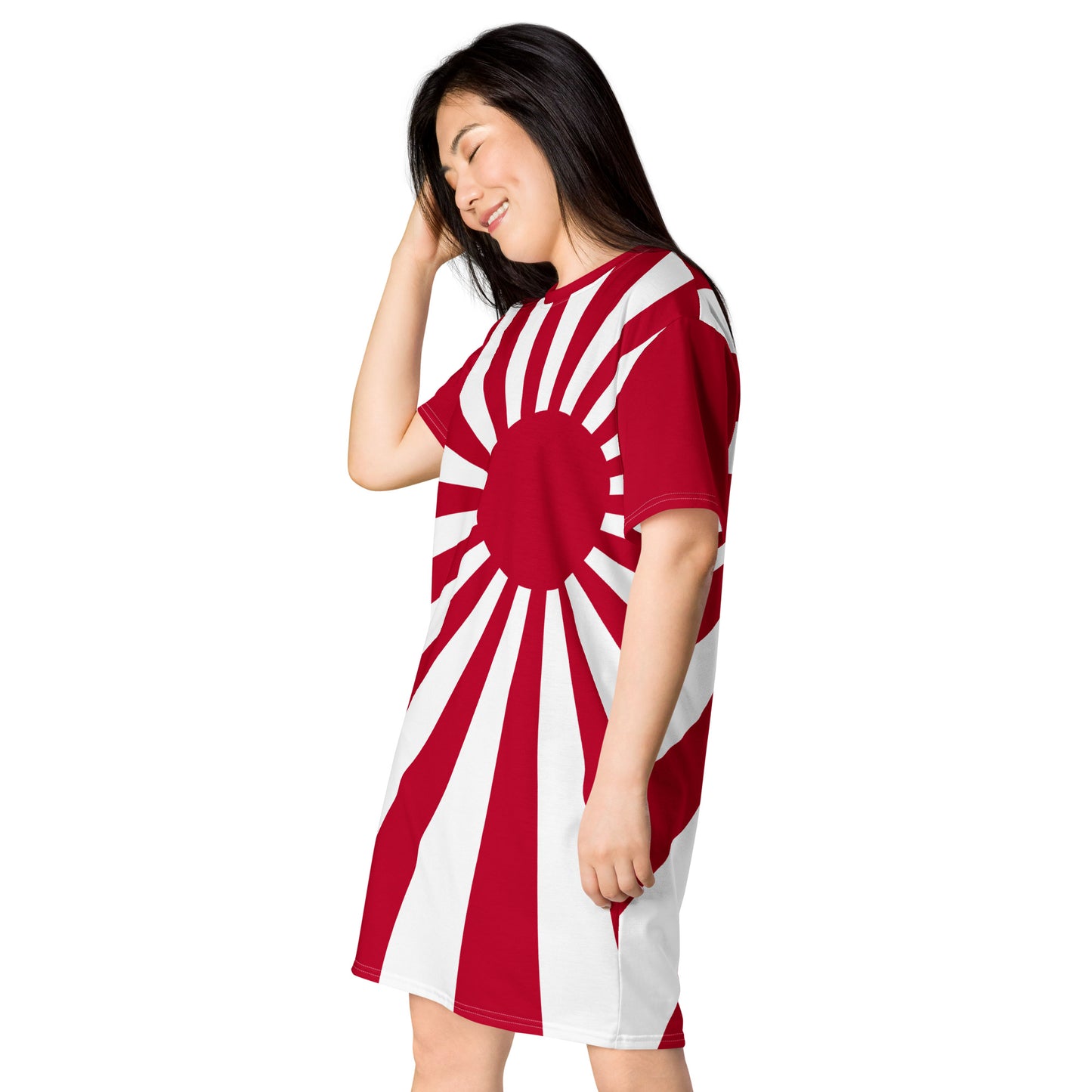 T-shirt dress "SUNRISE" produced by HINOMARU-HONPO