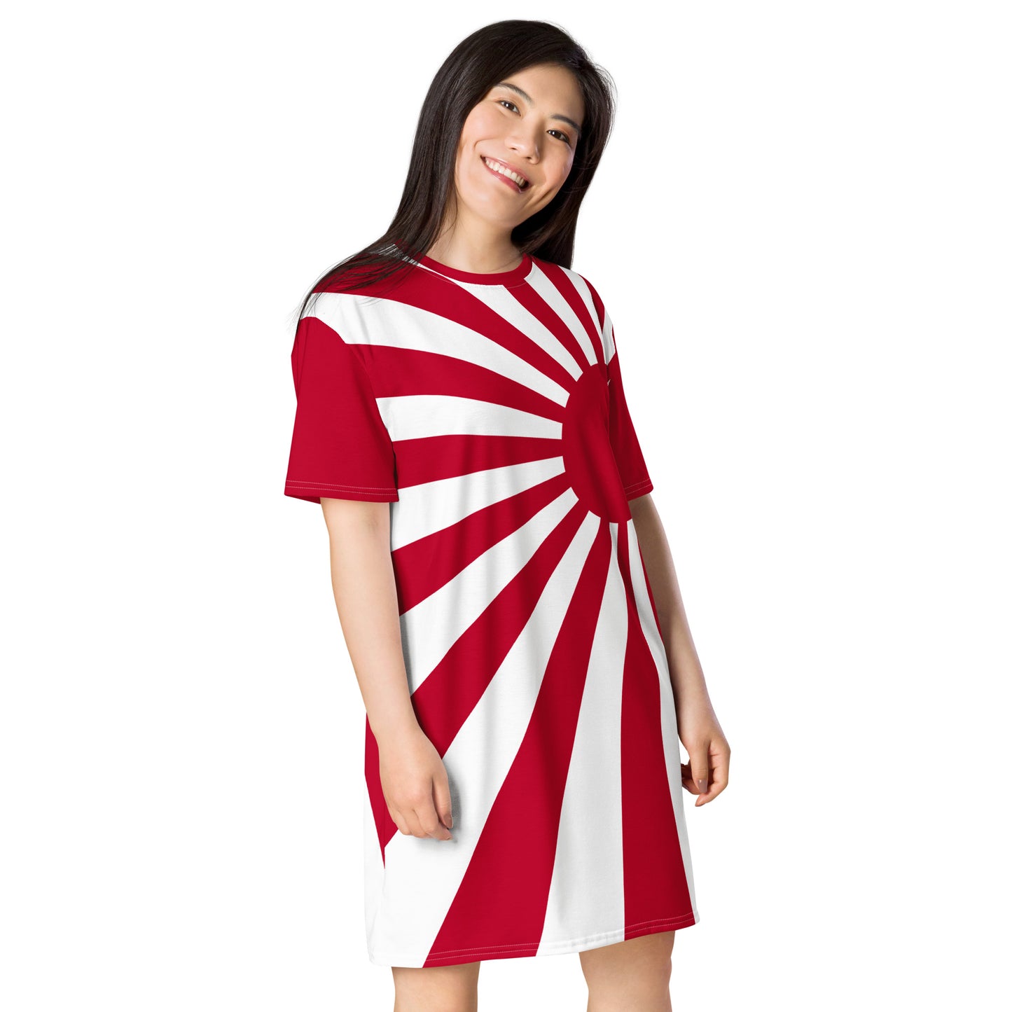 T-shirt dress "SUNRISE" produced by HINOMARU-HONPO