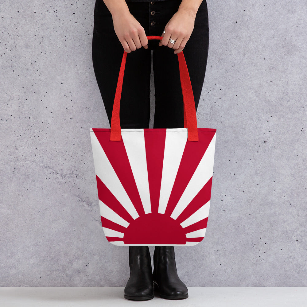 Tote bag "SUNRISE" produced by HINOMARU-HONPO