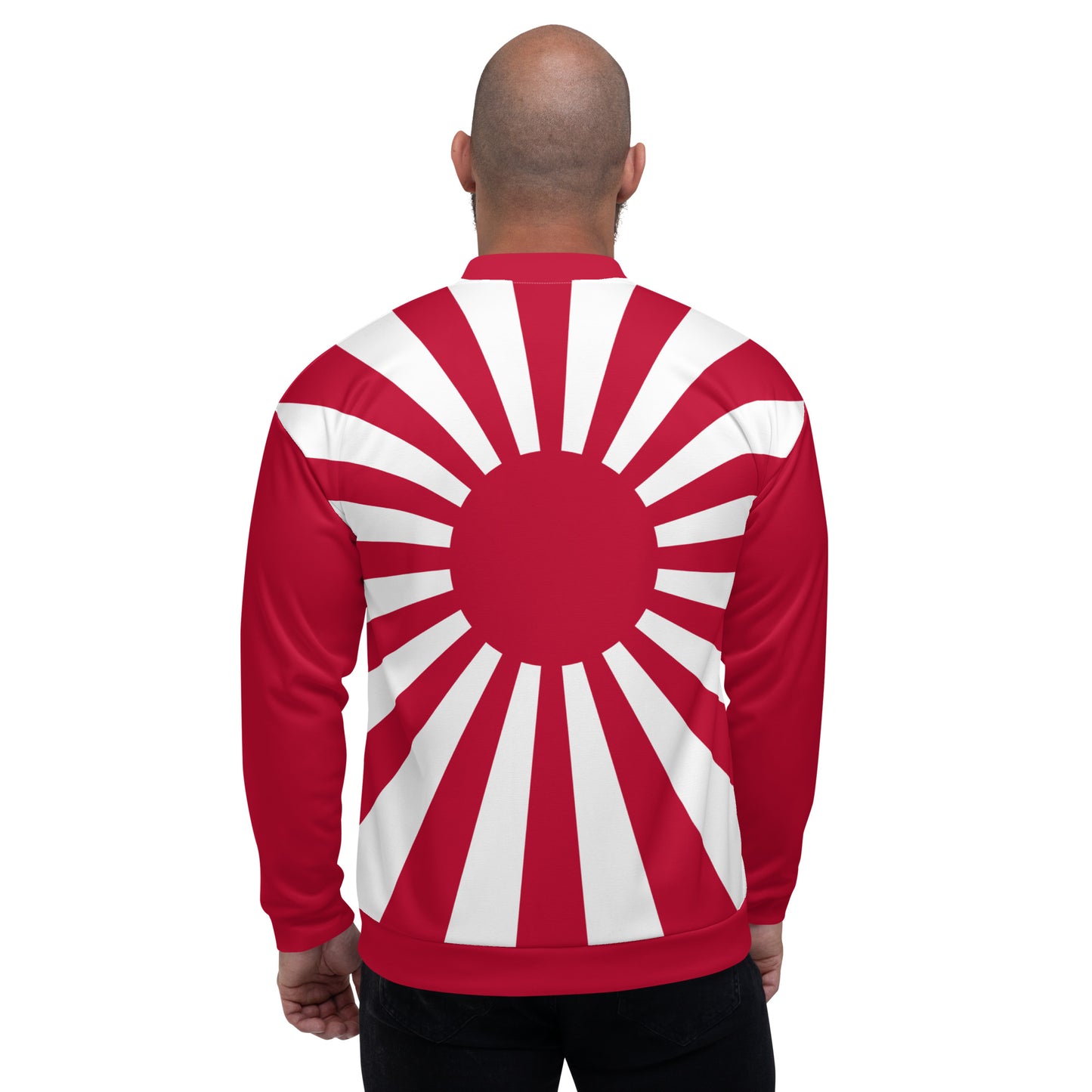 Unisex Bomber Jacket "SUNRISE" produced by HINOMARU-HONPO