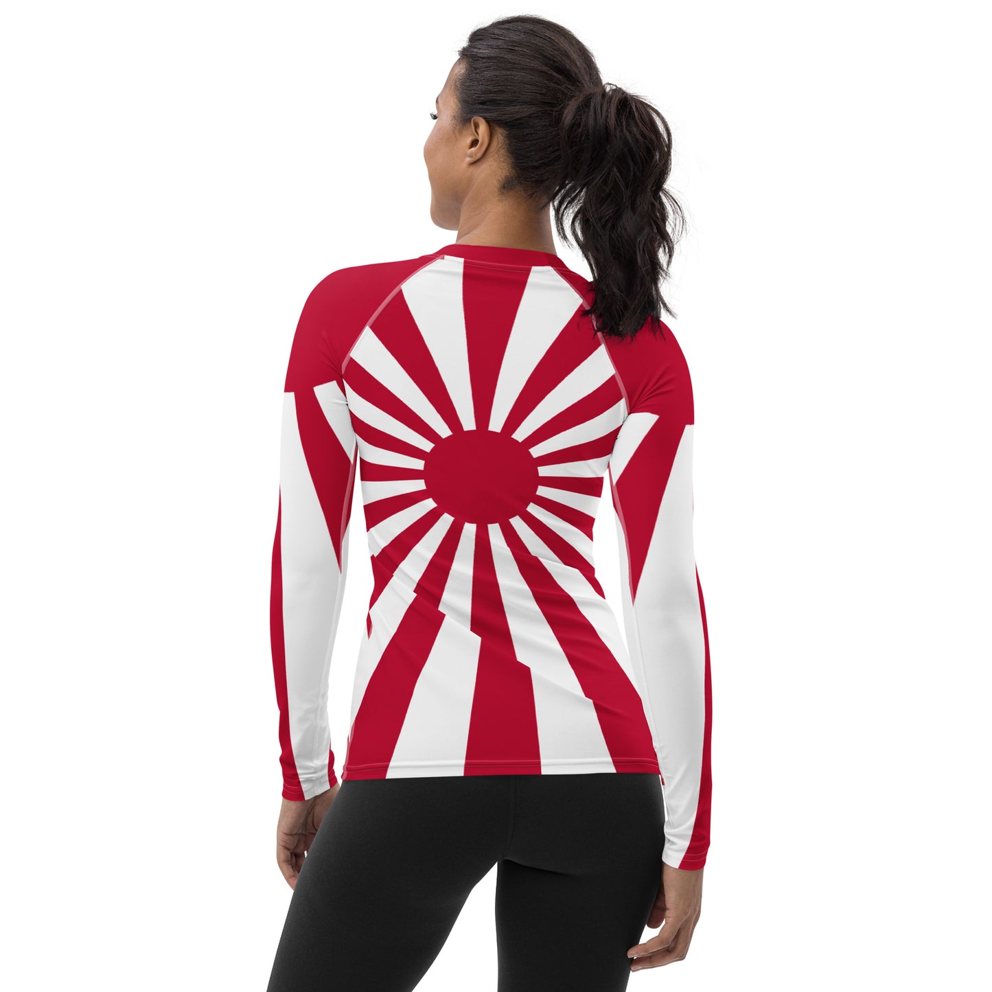 Women's Rash Guard "SUNRISE" produced by HINOMARU-HONPO