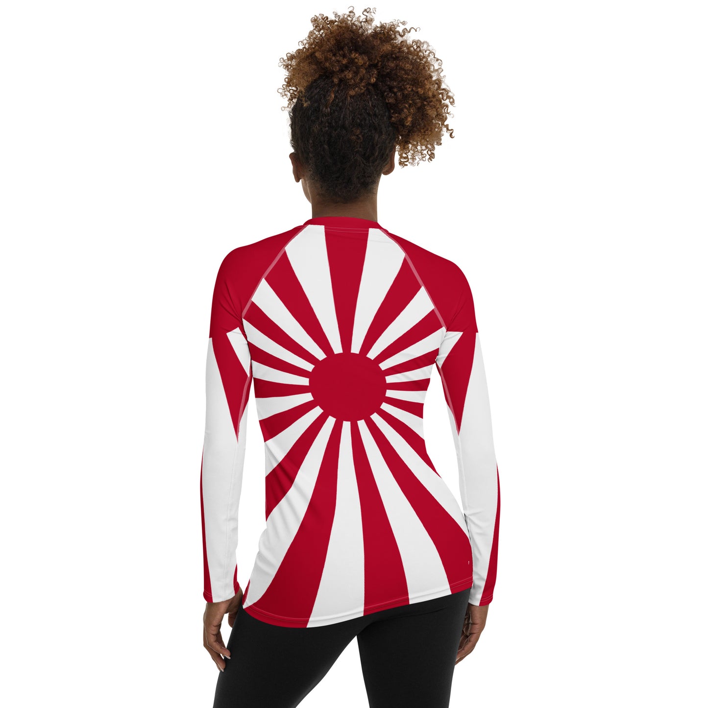 Women's Rash Guard "SUNRISE" produced by HINOMARU-HONPO