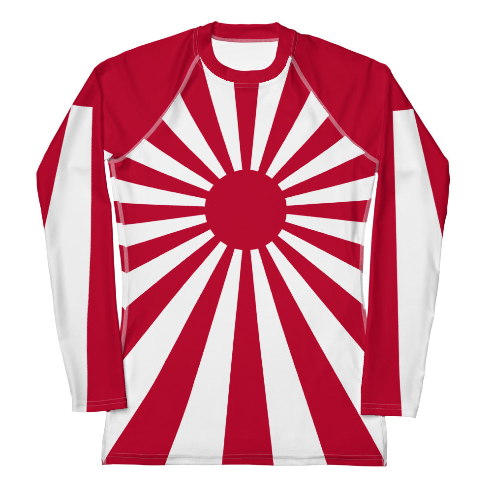 Women's Rash Guard "SUNRISE" produced by HINOMARU-HONPO