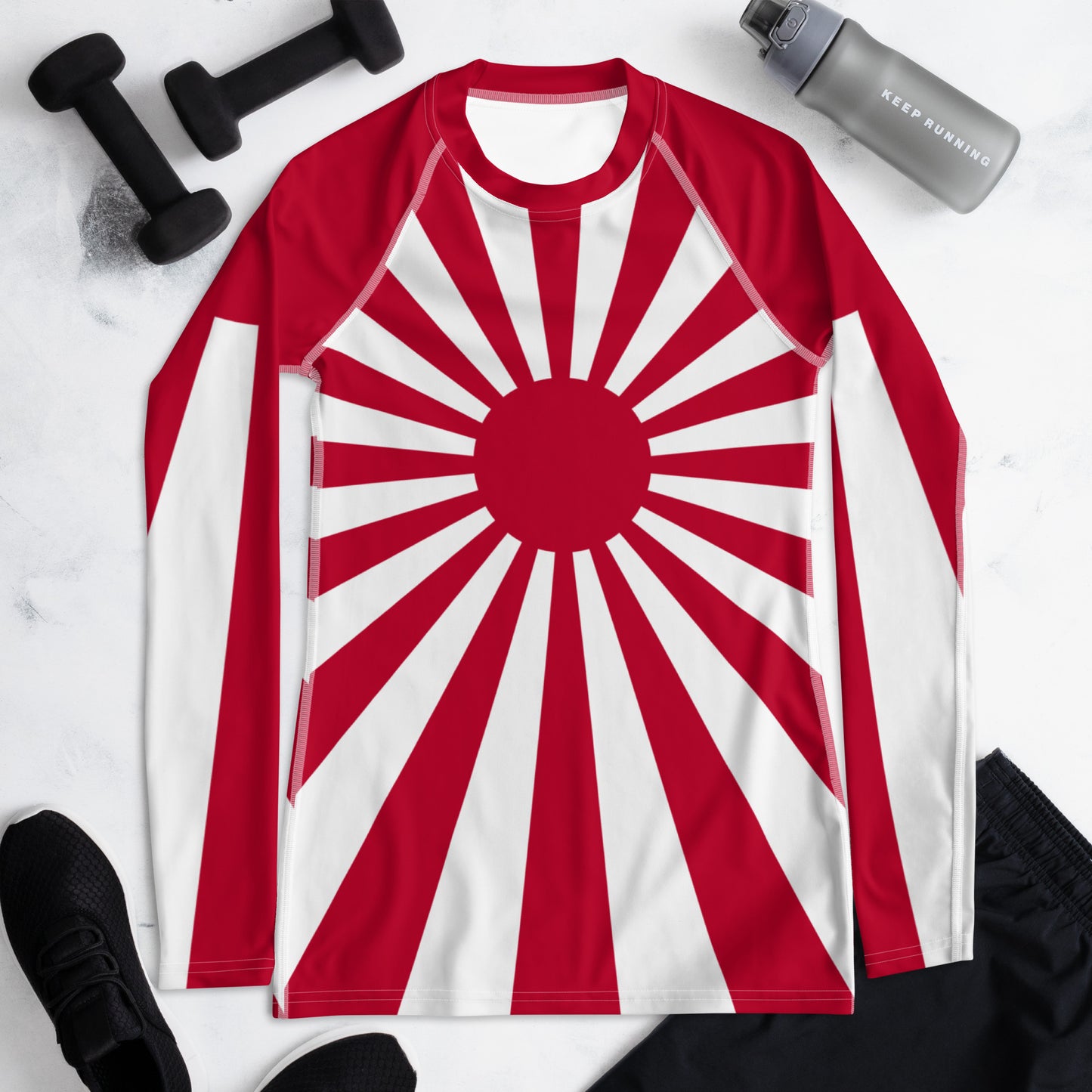 Women's Rash Guard "SUNRISE" produced by HINOMARU-HONPO