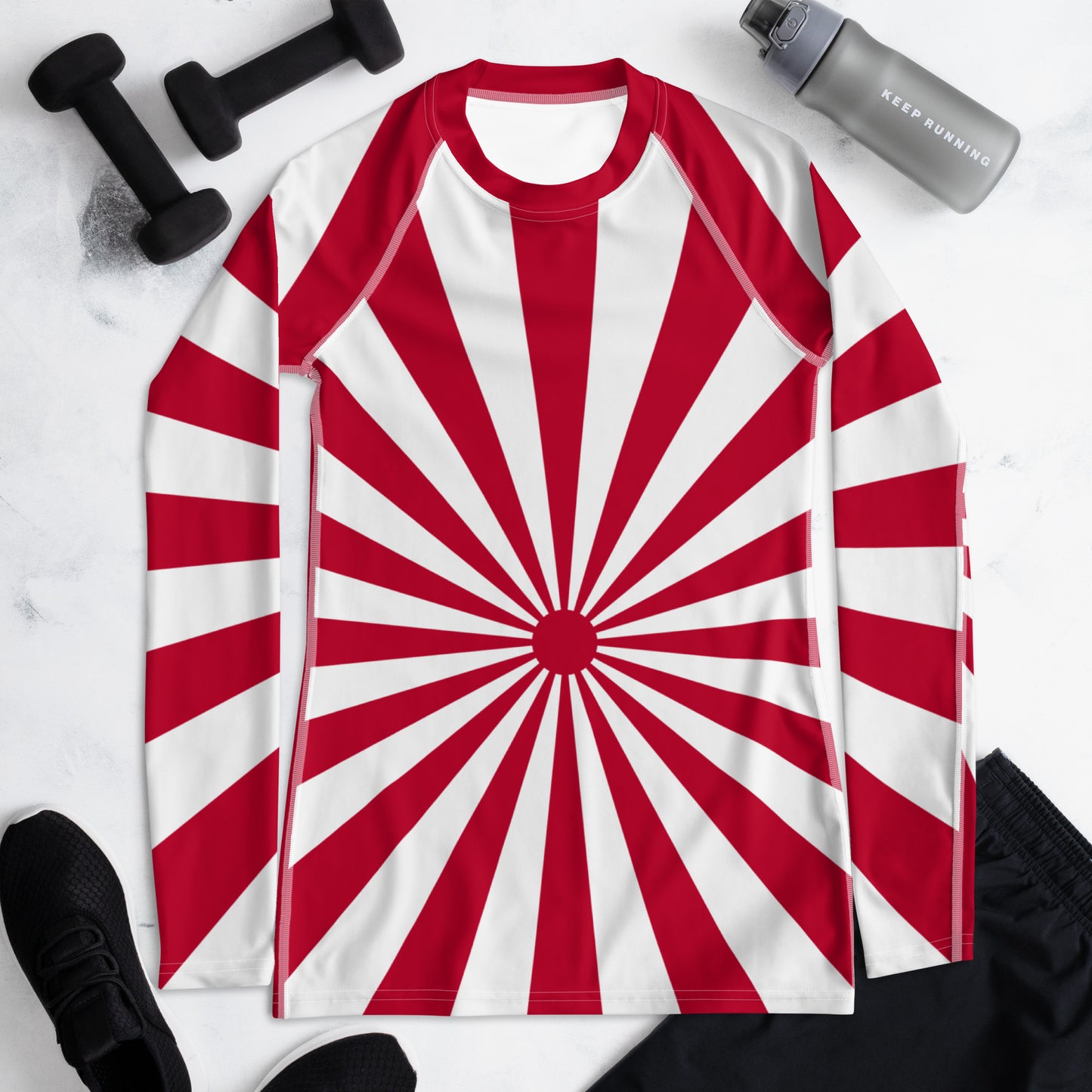 Women's Rash Guard "SUNRISE 2" produced by HINOMARU-HONPO