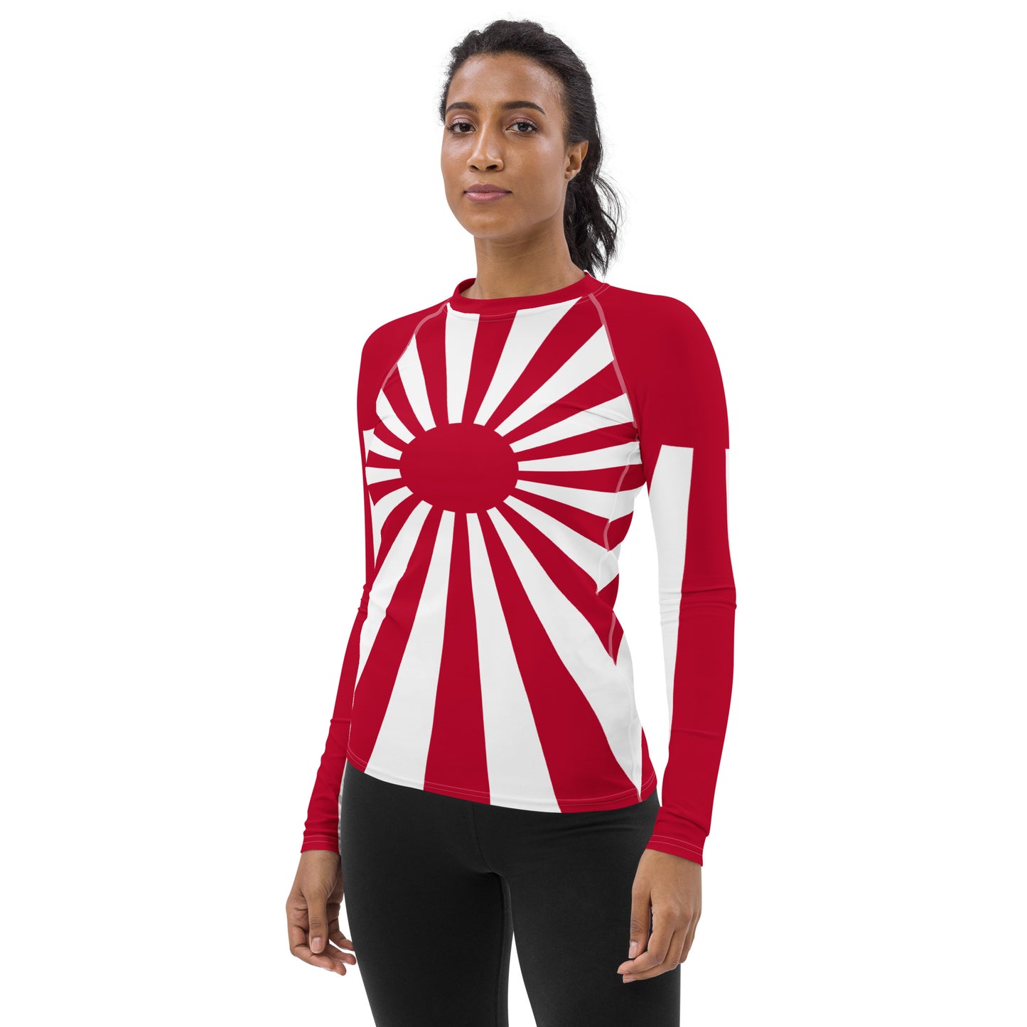 Women's Rash Guard "SUNRISE" produced by HINOMARU-HONPO