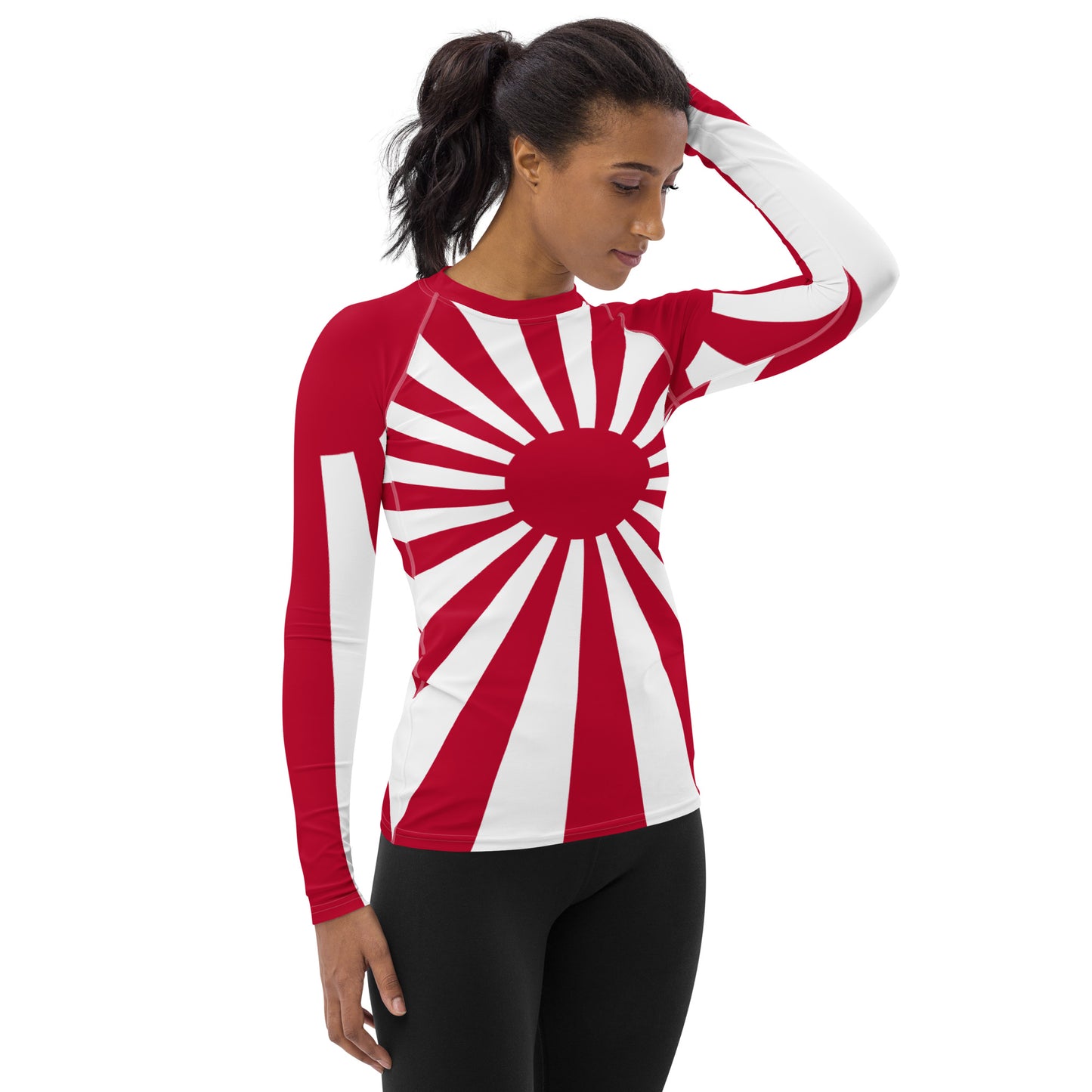 Women's Rash Guard "SUNRISE" produced by HINOMARU-HONPO