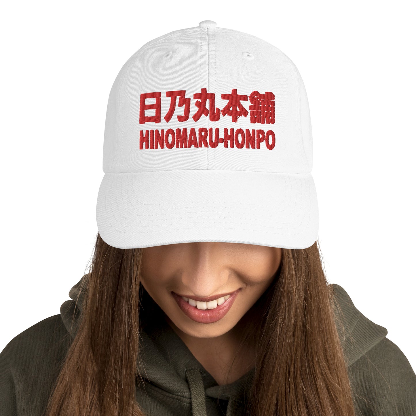 Champion Dad Hat "HINOMARU-HONPO" produced by HINOMARU-HONPO