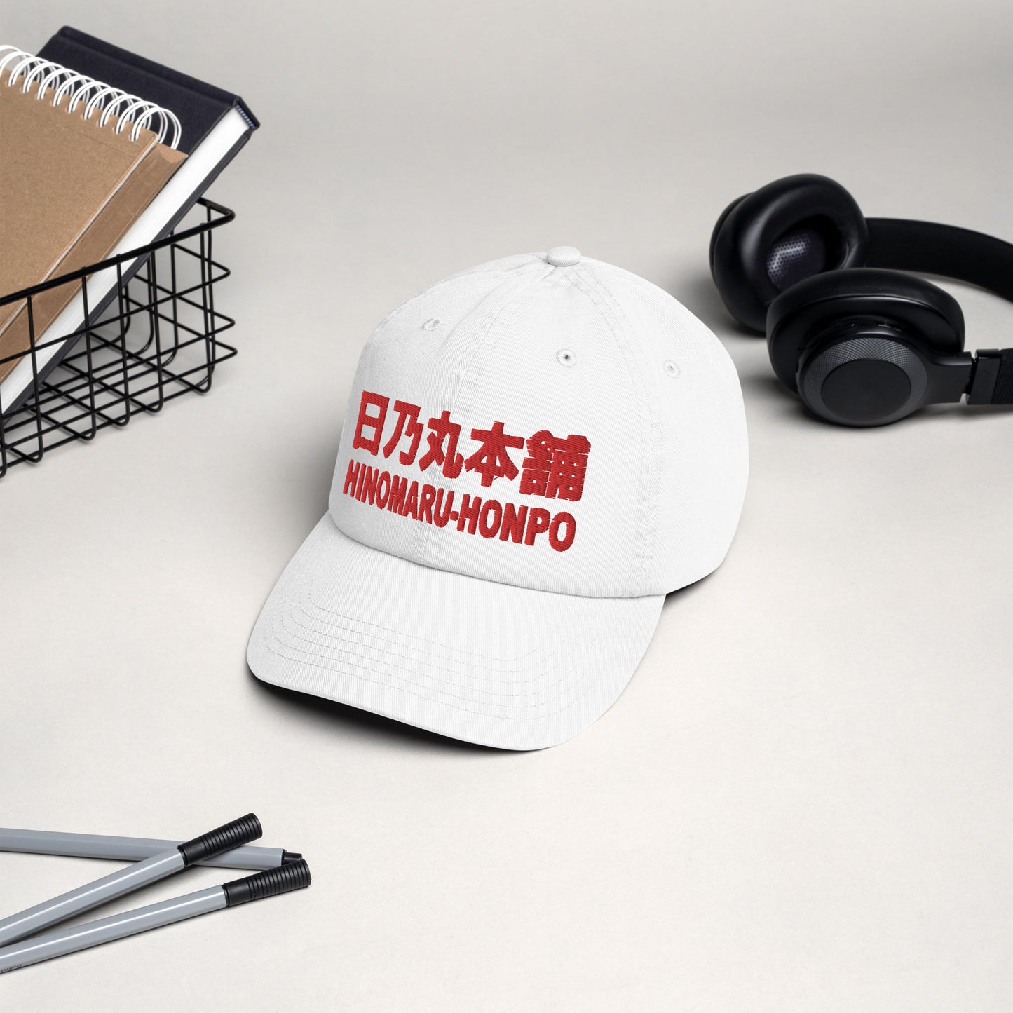 Champion Dad Hat "HINOMARU-HONPO" produced by HINOMARU-HONPO