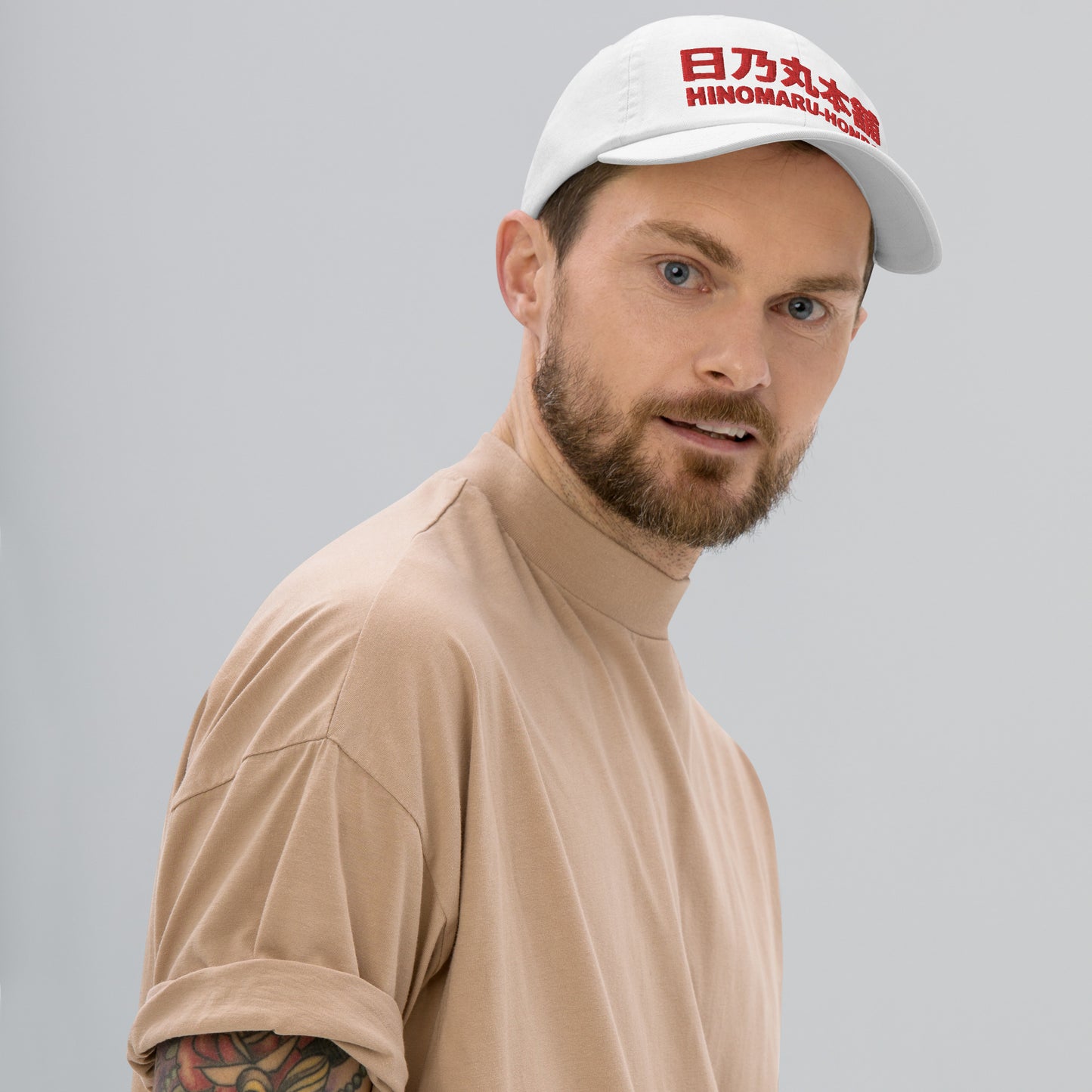 Champion Dad Hat "HINOMARU-HONPO" produced by HINOMARU-HONPO