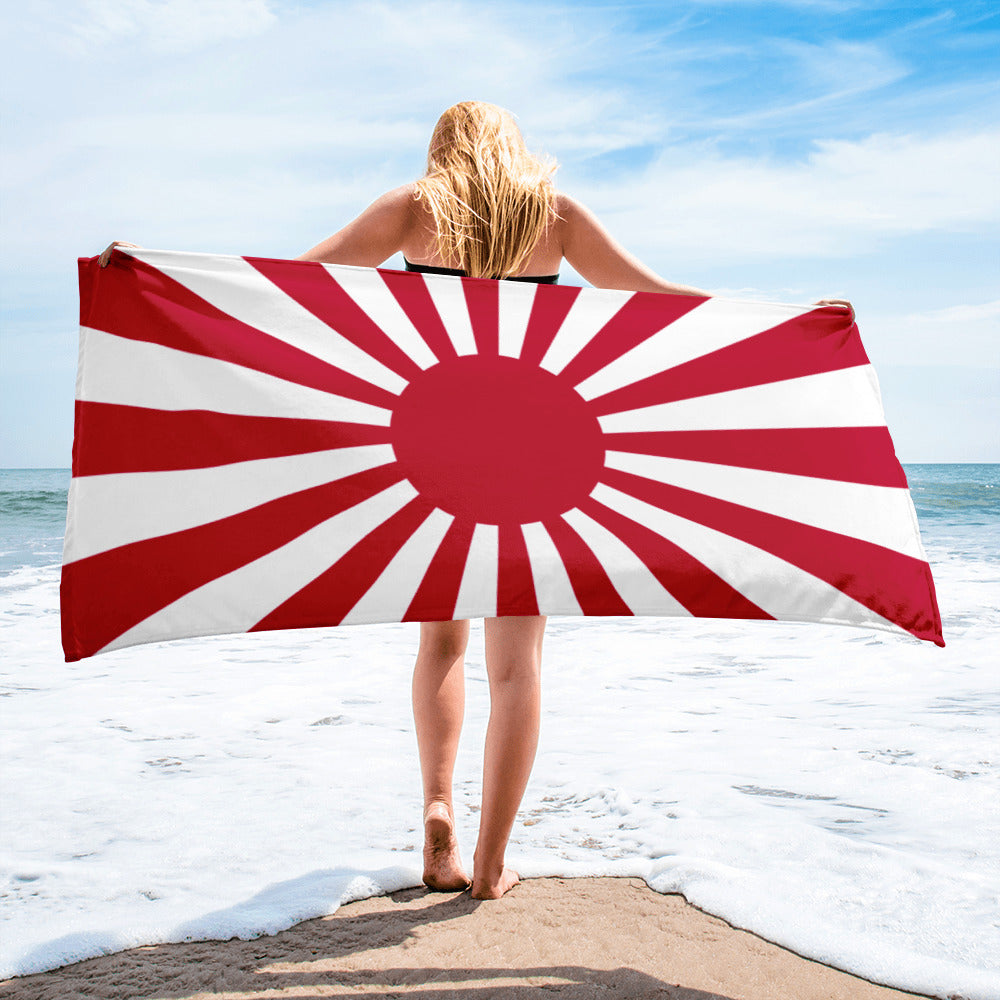 Towel "SUNRISE" produced by HINOMARU-HONPO