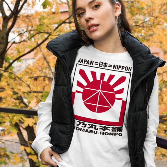 Unisex Long Sleeve Tee "HINOMARU-HONPO"