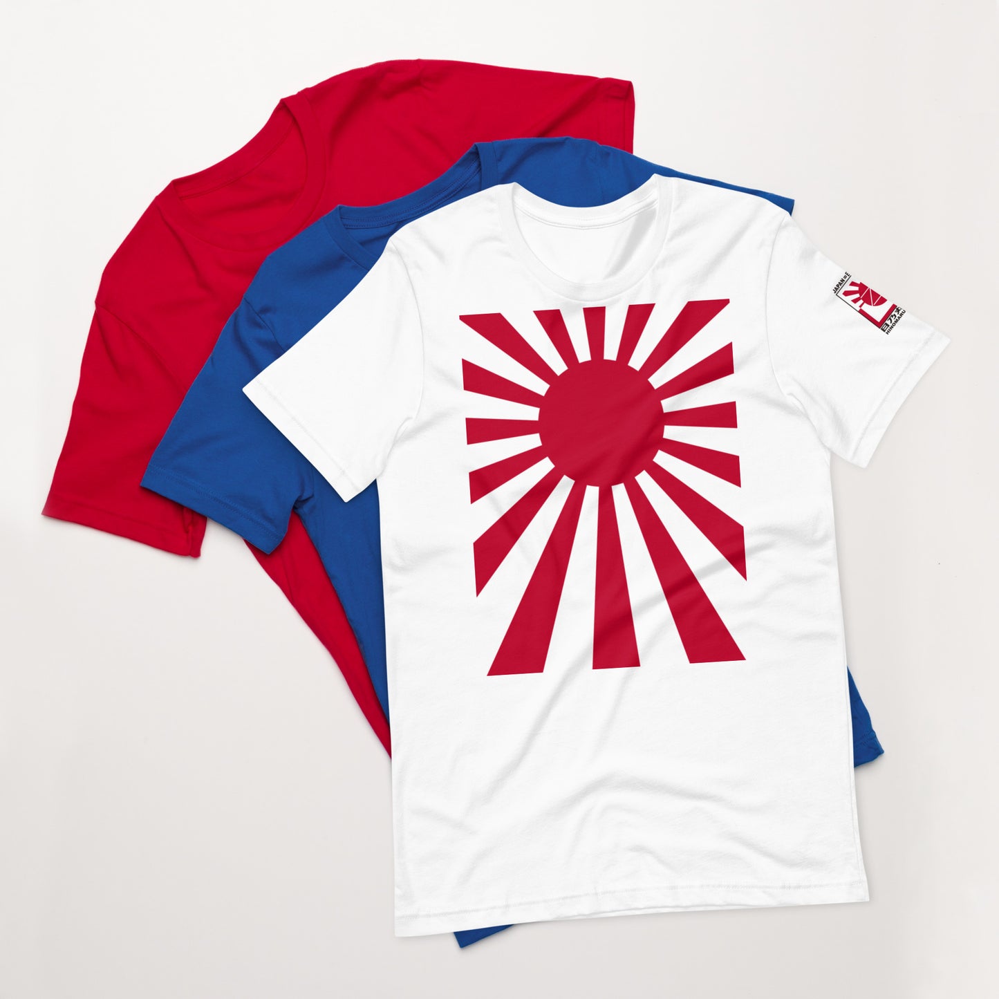 Short-Sleeve Unisex T-Shirt "SUNRISE" produced by HINOMARU-HONPO